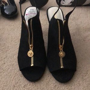 Anne Klein open toe heels